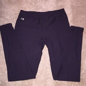 👠3for$15 Under Armour L black exercise pants A-11